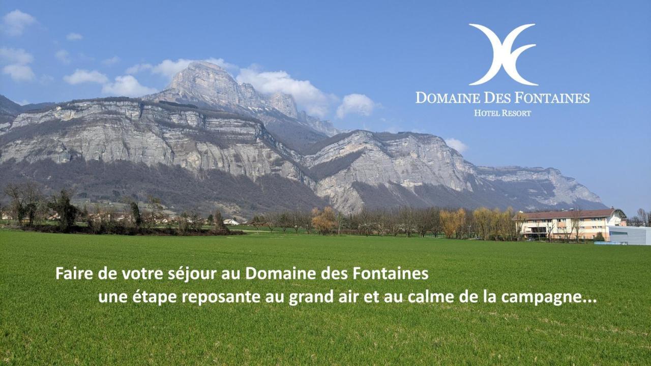 Le Domaine Des Fontaines - Hotel & Petit Dejeuner Bernin Kültér fotó